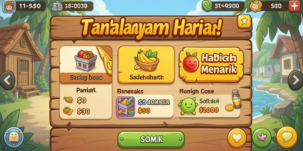 Antarmuka pengguna yang intuitif dan modern.