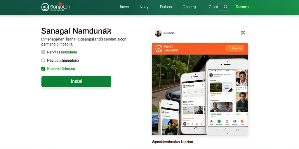 Tampilan antarmuka yang intuitif dan user-friendly.