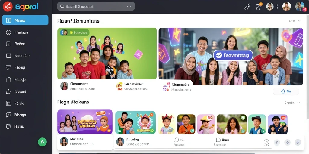 Menampilkan tampilan slot dengan grafis menakjubkan.