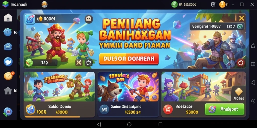 Tampilan antarmuka yang menarik dan intuitif.