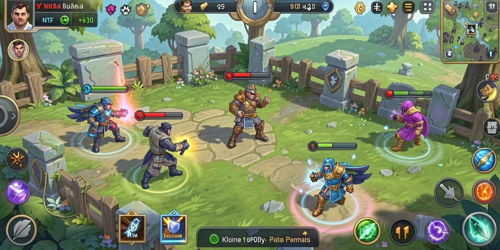 Layar utama dengan berbagai pilihan permainan slot.